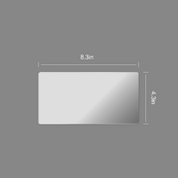 Winnerwell® 8.3''x4.3'' Glass Replacement for Pizza Oven Stove SKU 910252